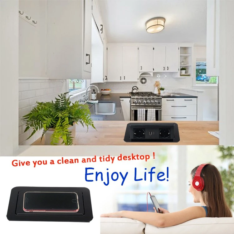info-1-1 Pop Up Socket With Wireless Charger high quality